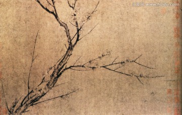 四梅圖之三 揚無咎