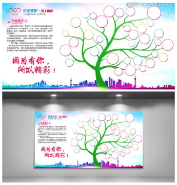 員工風采墻