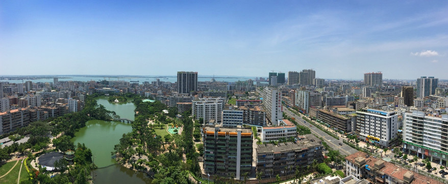 霞山城市风光