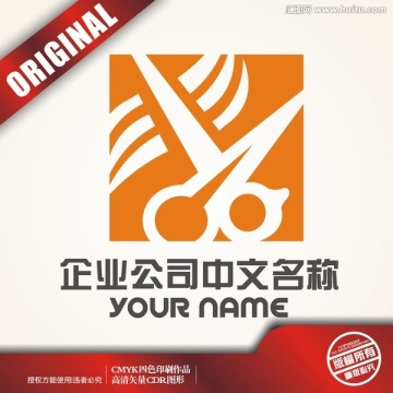 發(fā)廊logo