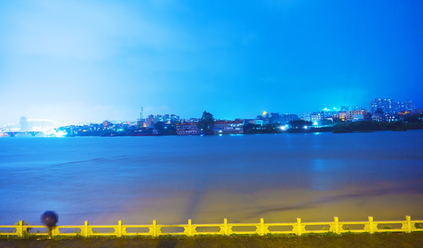 河源城市夜景