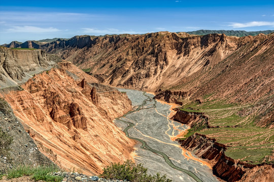 新疆安集海峡谷