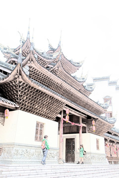 下司 古鎮(zhèn) 素描