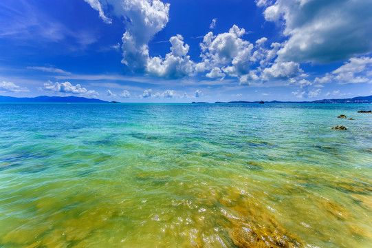 碧海蓝天 苏梅岛