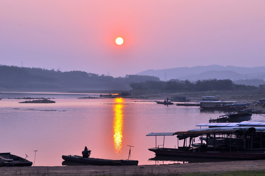 夕阳 晚霞