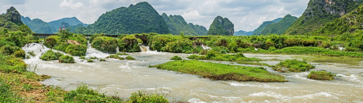 河流 小河淌水 靖西旅游 高清