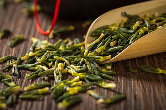 莲子芯茶实景高清图