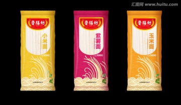 面條包裝平面圖