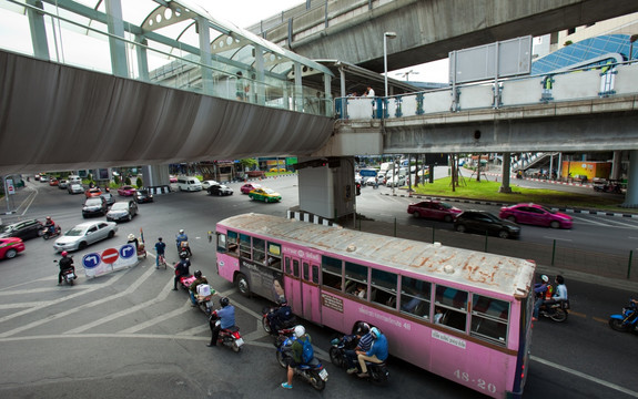 泰国街景 曼谷街景