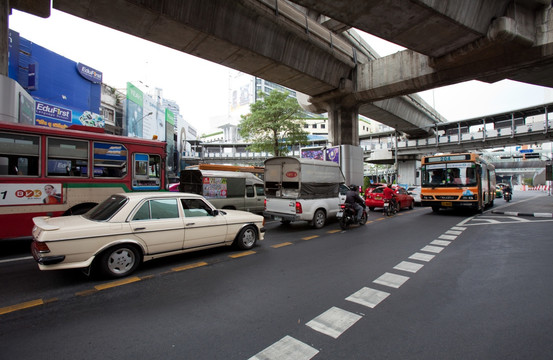 泰国街景 曼谷街景