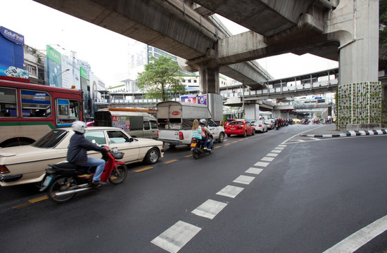 泰国街景 曼谷街景