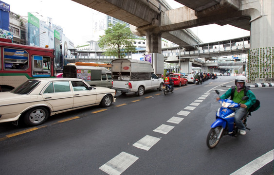 泰国街景 曼谷街景