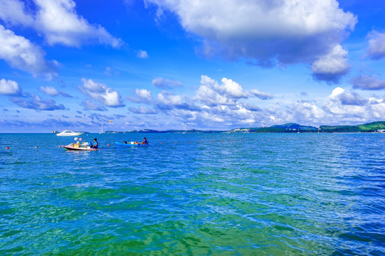 碧海蓝天 苏梅岛