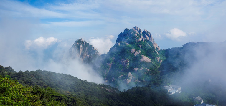 黄山全景图