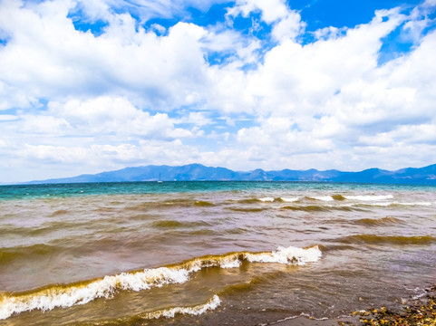 湖景