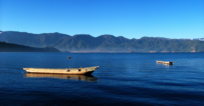 泸沽湖风光