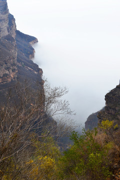 太行山谷险峰