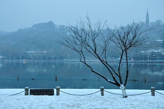 杭州西湖风光