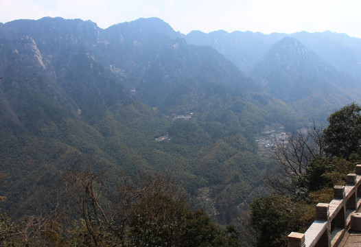 大山 风景区 山路 摄影