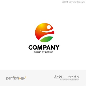 食品健康体育运动行业logo