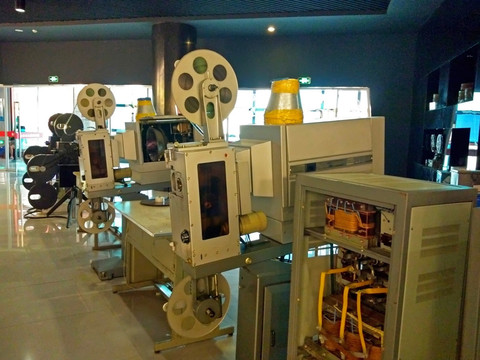 胶片电影放映设备老式放映机
