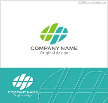 字母D P H logo設計