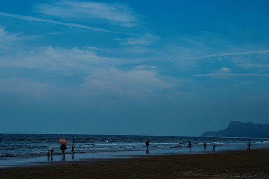 中国第一滩浪漫的海岸线
