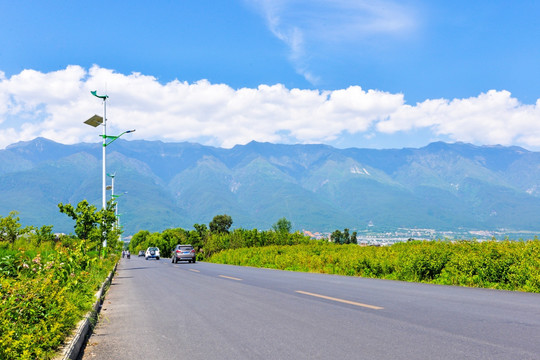 大理古城才村公路