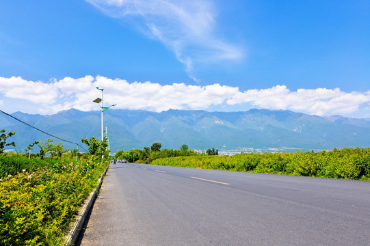 大理古城才村公路