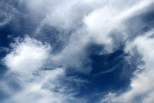 天空 云彩 蓝天 白云 彩云