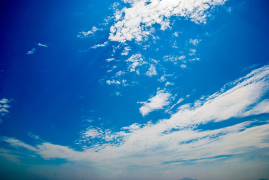 蓝天 白云 大海 海岛 风景