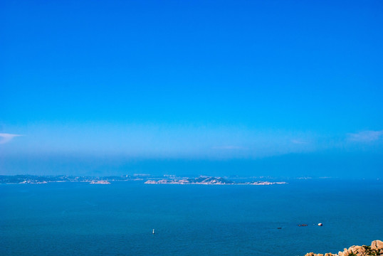 蓝天 白云 大海 风景