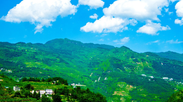 山水人家 大山