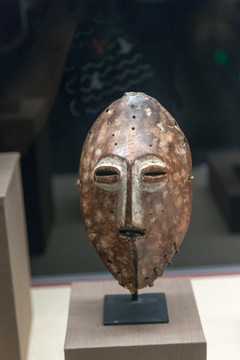 非洲珍稀面具 卡奴族男性面具