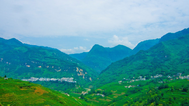 乡镇风貌 大山深处