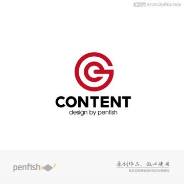字母GE組合logo