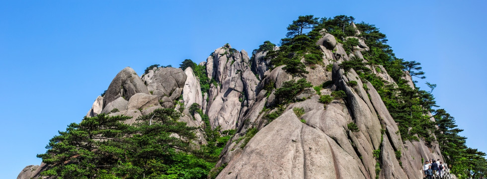 黄山奇峰怪石