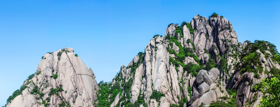 黄山奇峰怪石