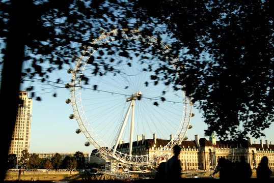 英国伦敦地标伦敦眼