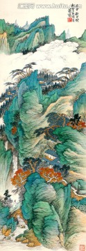 高清國畫 山水國畫（未分層）