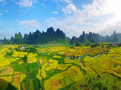 巨幅 山水风景