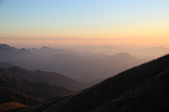 武功山顶