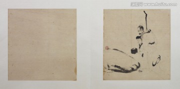 傅抱石 神品人物冊(cè)頁(yè)（合層）