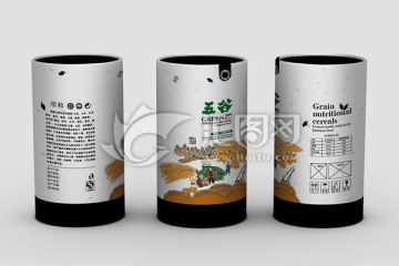 五谷雜糧包裝（平面圖）