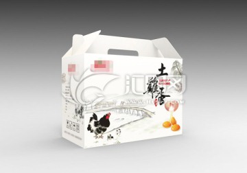 雞蛋箱展開圖