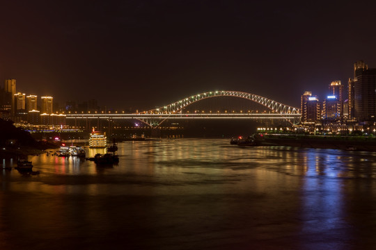 朝天门大桥夜景