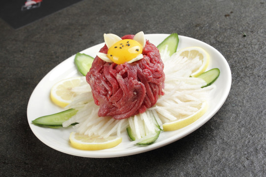 生拌牛肉