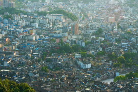 凤凰古城全景