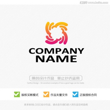 抽象 标志 商标LOGO设计