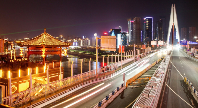 重庆都市夜景